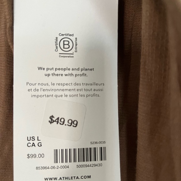 Athleta Ascent Turtleneck Large - Picture 2 of 3